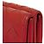 Cartera tríptico de piel nappa Tiny de Bottega Veneta Roja - vista 31