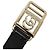 Gucci Double G Schnallen Gürtel Slim Schwarz - Ansicht 4