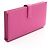 Cartera larga plegable Hermès Bearn Soufflé Magnolia Rosa - vista 2