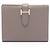 Hermès Hermes Bearn Compact Bi-fold Wallet Beige Grey