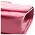 Borsa a Spalla Chanel Matelassé Small Flap Rosa - vista 6