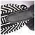 Hermès Tracolla Hermes Bandoulière Sangle Caval Nero Bianco - vista 5