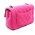 Borsa a Spalla Chanel Mini Matelassé 20 Rosa - vista 2