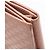 Cartera larga con solapa de cuero Microguccissima Gucci Rosa - vista 10
