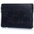 Gucci, black leather monogram embossed card holder