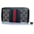 Bamboo Gucci, portafoglio web monogram blu - vista 2