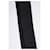 Saint Laurent, cravatta strutturata nera Nero  - vista 3