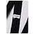 Saint Laurent, corbata negra con rayas brillantes diagonales Negro - vista 2