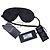 Saint Laurent, suede sleeping mask with studs Black - view 2