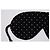 Saint Laurent, suede sleeping mask with studs Black - view 4