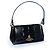 Vivienne Westwood, borsa hazel nera con stampa coccodrillo Nero - vista 2