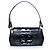 Vivienne Westwood, borsa hazel nera con stampa coccodrillo Nero - vista 3