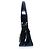 Vivienne Westwood, borsa hazel nera con stampa coccodrillo Nero - vista 7
