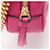 Bolso cámara pequeño de cuero acolchado Medusa de Versace Rosa  - vista 9
