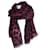 Dolce & Gabbana, sciarpa con stampa leopardata viola Porpora