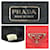 Borsa a Spalla Prada Nylon Tessuto Triangle Logo Rosso - vista 4