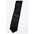 Saint Laurent, cravatta lucida con righe diagonali nere Nero - vista 4