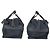Borsa 2way in nylon Tessuto Saffiano e pelle Prada Nero - vista 8