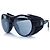 Moncler, aviator rotondo con lenti specchiate Nero - vista 2