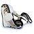 Marc Jacobs, borsa a tracolla J Marc in beige / nero Multicolore - vista 5