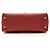 Gabrielle Borsa Chanel Chevron Caviar Leather Coco Top Handle Small Flap Bag Rosso - vista 4