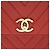 Gabrielle Borsa Chanel Chevron Caviar Leather Coco Top Handle Small Flap Bag Rosso - vista 9