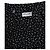 Saint Laurent, camicia nera con stampa di note musicali Nero - vista 6