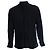 Saint Laurent, schwarzes Hemd mit Blattprint