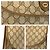 Clutch Gucci GG Supreme Canvas Marrone - vista 7