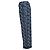 Prada, pantalone casual in seta con stampa floreale blu - vista 3