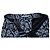 Prada, pantalone casual in seta con stampa floreale blu - vista 5