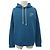 Louis Vuitton Signature Kapuzenpullover mit Stickerei Blau