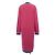 Chanel Cashmere-Strickjacke lang Pink Weiß Marineblau - Ansicht 2