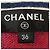 Chanel Cashmere-Strickjacke lang Pink Weiß Marineblau - Ansicht 5
