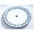Louis Vuitton Monogram Flower Porcelain Dinner Plate Blue 27cm White - view 11