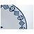 Louis Vuitton Monogram Flower Porcelain Dinner Plate Blue 27cm White - view 4