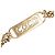 Chanel Coco Logo-Plaketten-Kettengürtel Golden - Ansicht 3