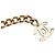 Chanel Coco Logo-Plaketten-Kettengürtel Golden - Ansicht 5