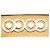 Chanel Coco Logo-Plaketten-Kettengürtel Golden - Ansicht 6