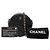Borsa a tracolla Chanel in pelle caviar nera Nero - vista 7