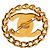 Spilla Chanel Coco Mark Vintage Turnlock Chain D'oro - vista 2