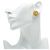 Timeless Orecchini a clip Vintage Chanel Coco Mark D'oro - vista 5