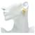 Timeless Orecchini a clip Chanel Vintage Coco Mark D'oro - vista 5
