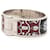 Hermès Hermes Charnière GM Enamel Bracelet Black Silvery  - view 2