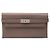 Hermès Hermes Kelly Long Wallet in Grau Braun