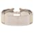 Hermès Pulseira charm em esmalte Hermes Clic Clac GM H Logo Prata Cru  - vista 3