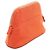 Hermès Borsa a mano mini Hermes Bolide Pouch 15 Marrone Rosso Arancione - vista 2