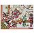 Hermès Kachina Kermit Oliver Seidentuch 90cm Braun Pink Weiß Rot Grün Orange Hellblau Gold hardware - Ansicht 10