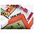 Hermès Kachina Kermit Oliver Seidentuch 90cm Braun Pink Weiß Rot Grün Orange Hellblau Gold hardware - Ansicht 15