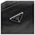 Saffiano Borsa a tracolla con logo Triangle Prada Nero  - vista 5